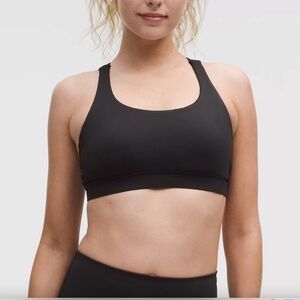 Lululemon Energy Bra Medium Support (Black) - Size 14